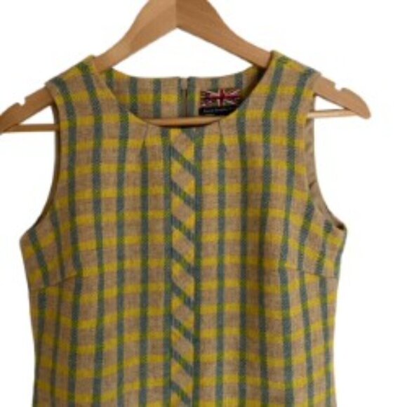 Boden British Tweed by Moon Sleeveless Wool Dress 4 - Picture 4 of 4